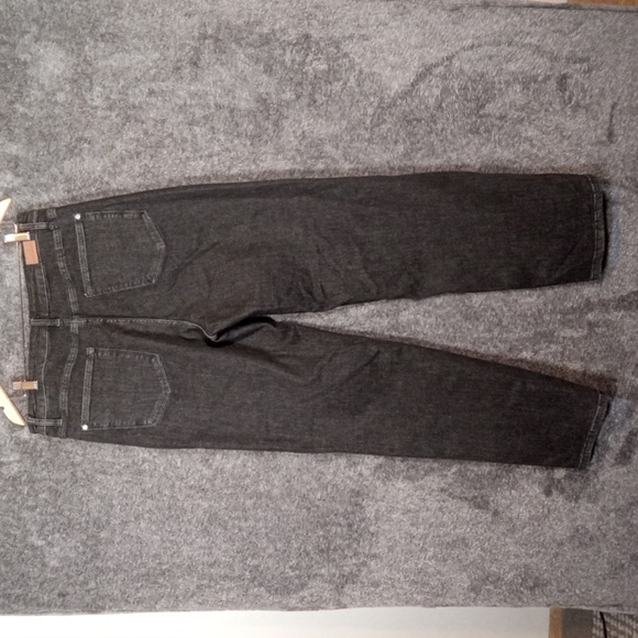 Judy Blue High Waisted Button Fly Wide Leg Trouser Jeans Black Size 32 Women - Picture 5 of 12